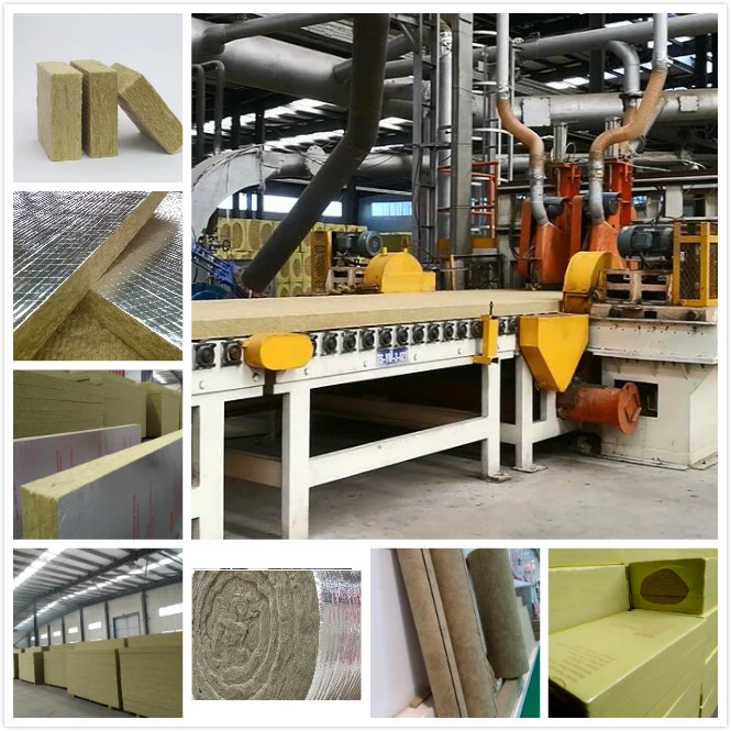 Fireproofing Insulation Board Rock Wool Board with 80% Basalt
