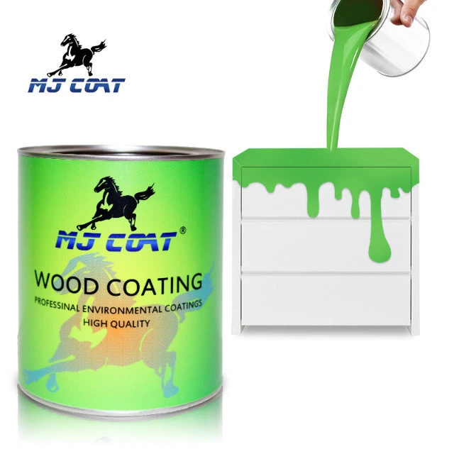Wood Varnish Paint Coatings for High Glossy Clear Top Coat