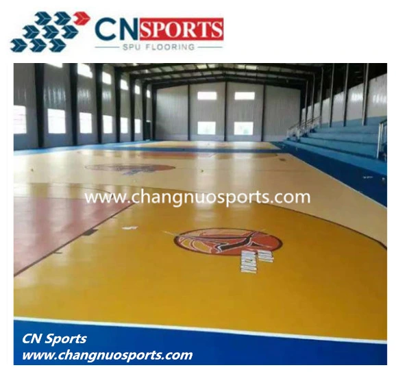 Eco-Friendly Outsanding Acrylic PU Painting Flooring Coating for Indoor/Outdoor Basketball Game Court
