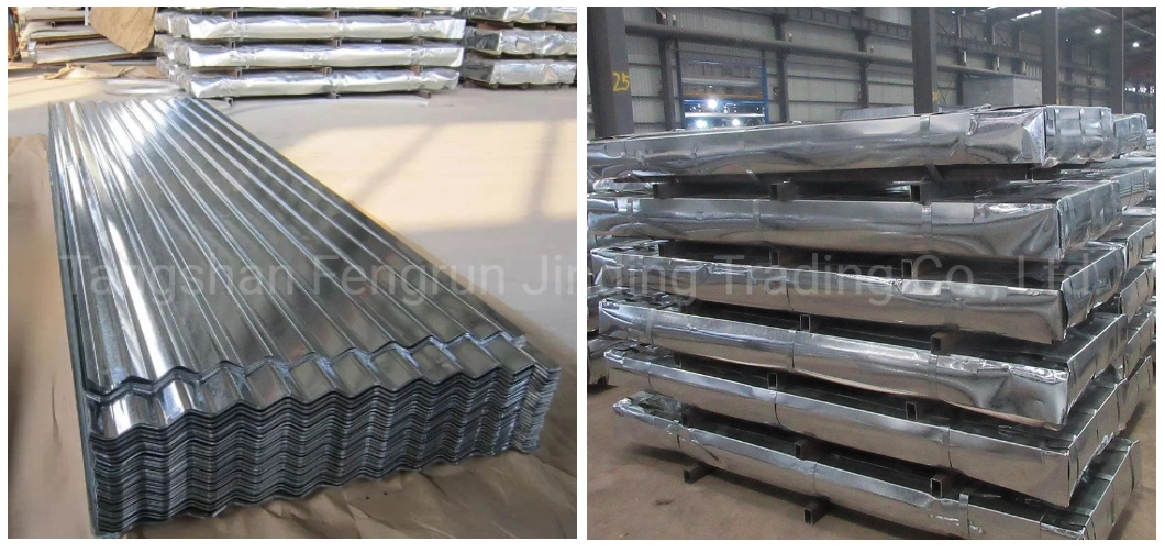 SGCC PPGI Pre-Painted Curving Roofing Tile Color Corrugated Metal Roof