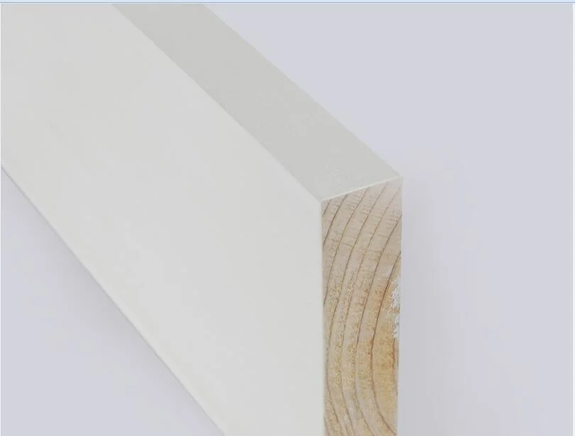 White Gesso Coating and Water-Based Primer Finger Jointed and Edge Glued Radiata Pine S4s Board