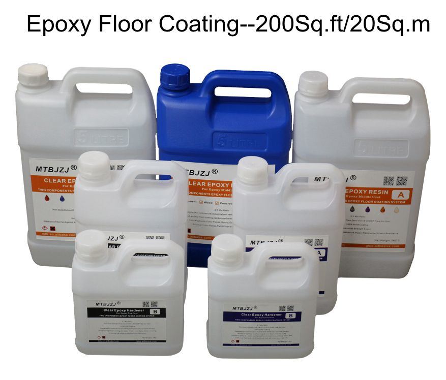 Metallic Epoxy Flooring & Coating System Kit