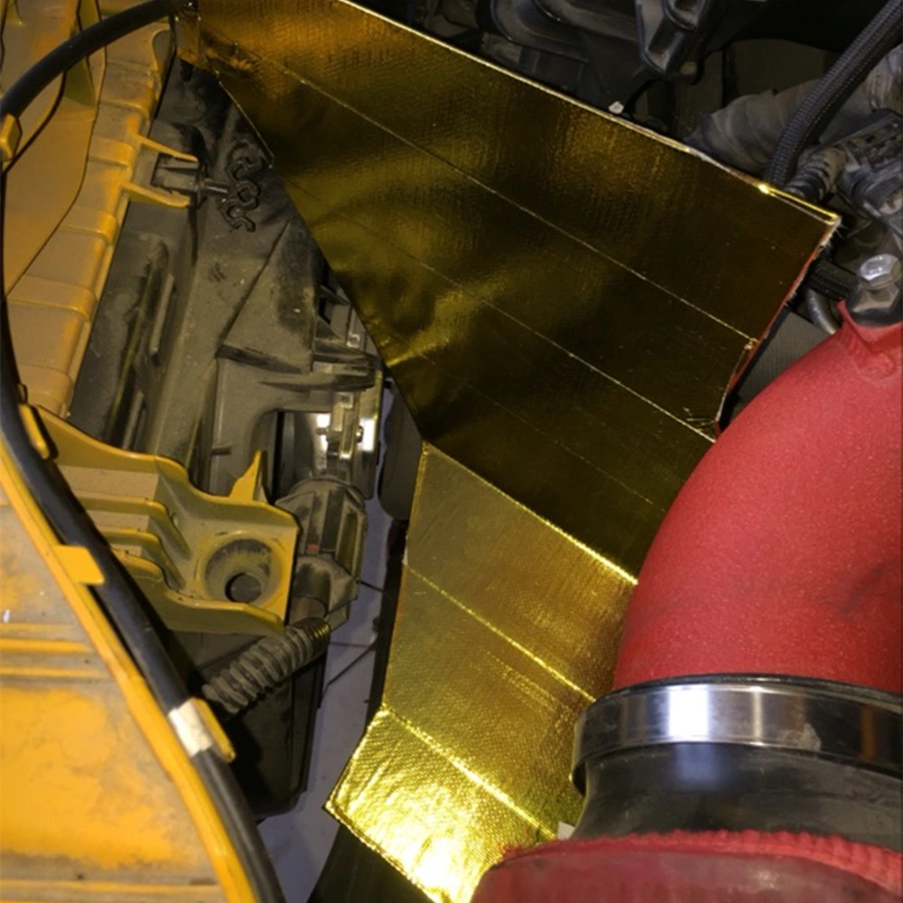Heat Reflective Aluminized Gold Thermal High Heat Tape