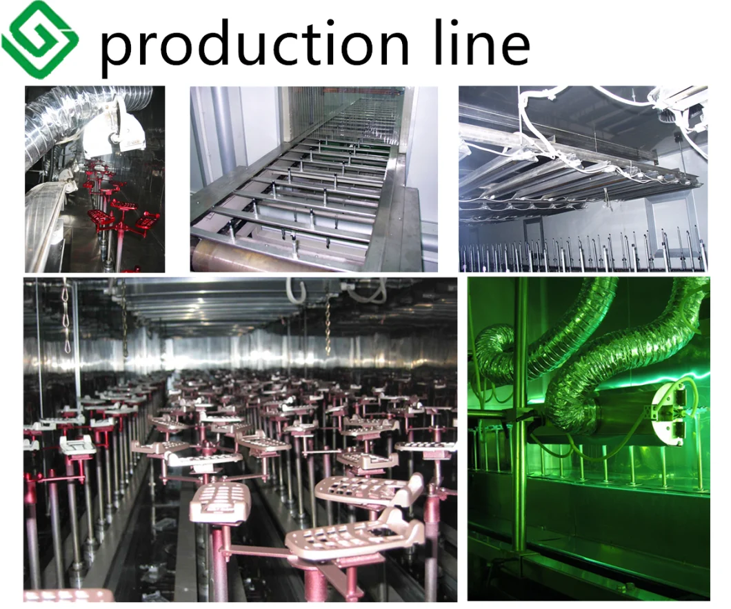 China New Type Space-Saving Eco-Friendly 3c Class Plastic Shell Automatic Painting Line