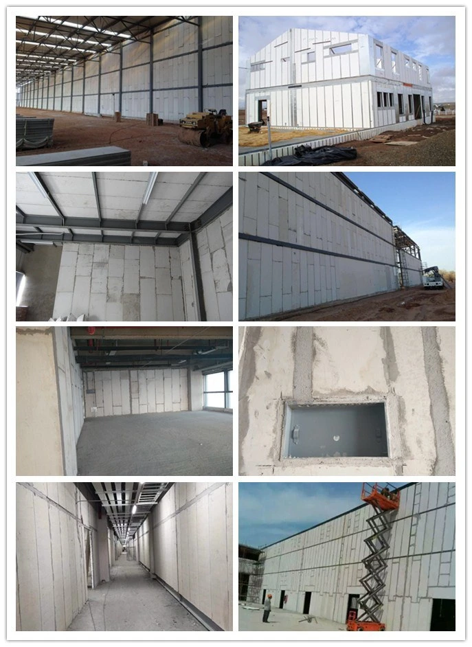 Precast Lightweight Concrete Wall Panels Prefab Interior Walls Insulated Forms and Exterior Wall
