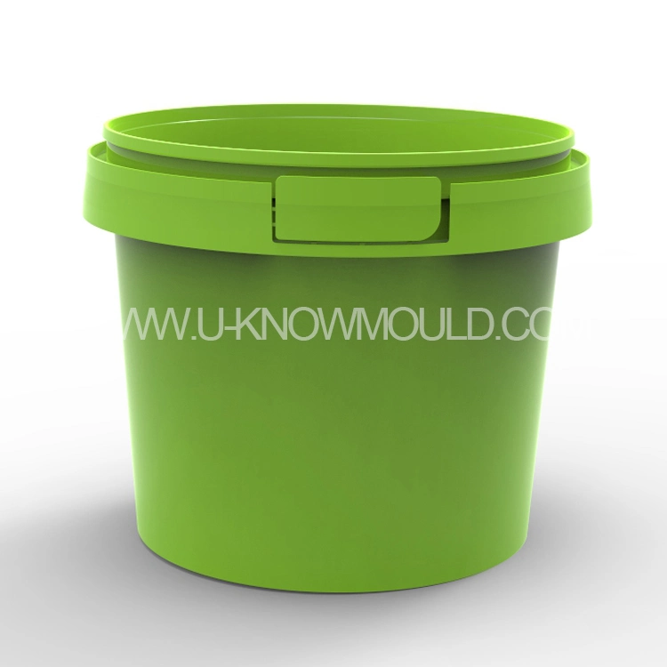 Customized 5L/10L/20L Plastic Painting Barrel Injection Mould Plastic Painting Bucket Mold