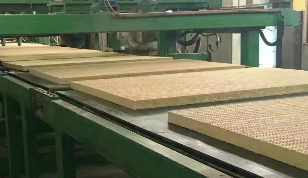 Fireproof Heating Insulation Rock Wool Board Rock Wool Composite Board Cement Sand Plaster Paper
