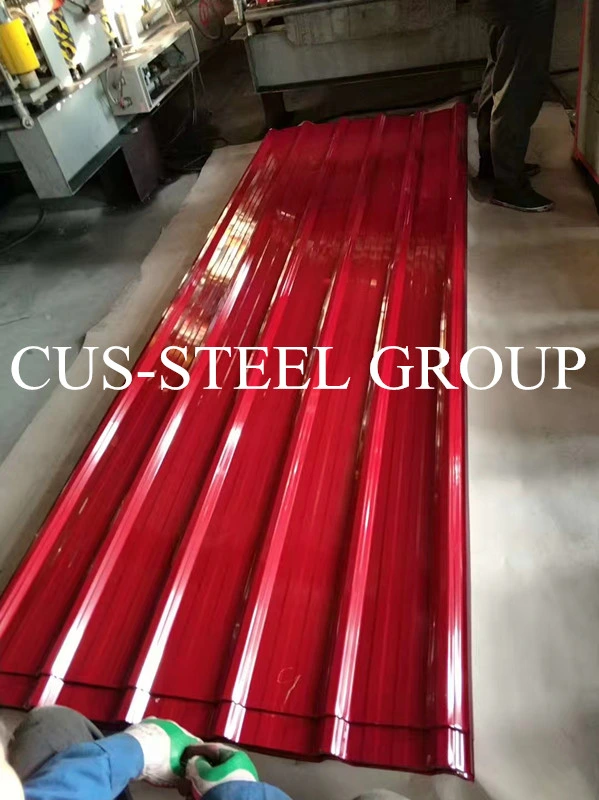 Pre Painted Steel Iron Roofing Sheet/Colour Corrugated Metal Roof Decking
