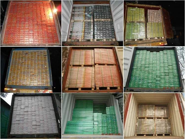 12mm AC4 Water-Resistance Europe Project Source Natural Oak Laminate Wood Floor/ Pisos Flotantes