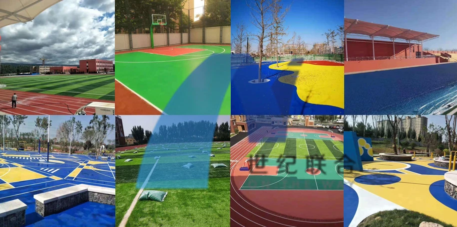 Competitive Price Sports Surface Flooring Running Way Rubber Track Polyurethane Adhesive Binder Sealant