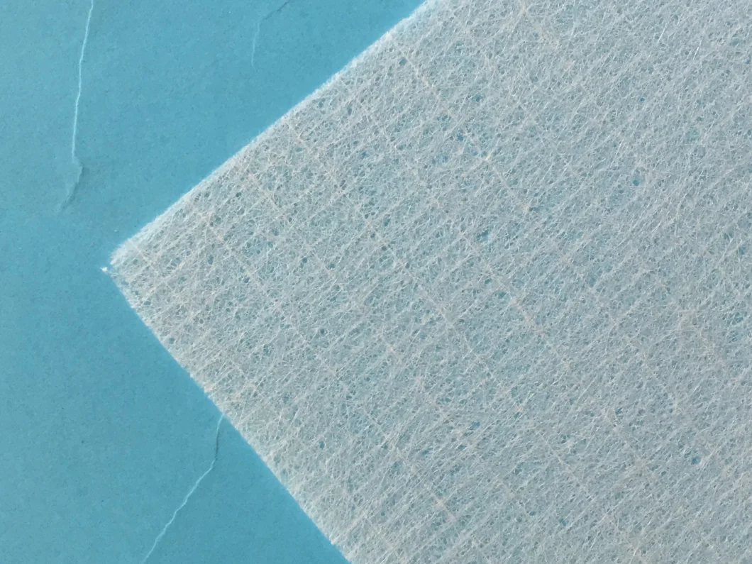 E0 Grade Fiberglass Tissue with Mesh for Waterproof Products