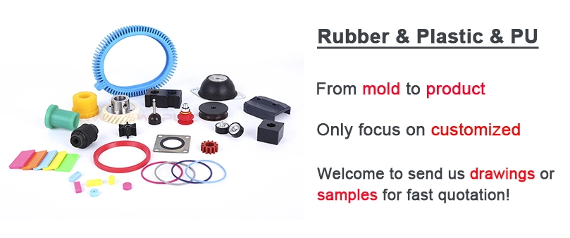 Casting Mould Polyurethane Impeller / Wear Resistant NR Rubber Water Pump Impeller