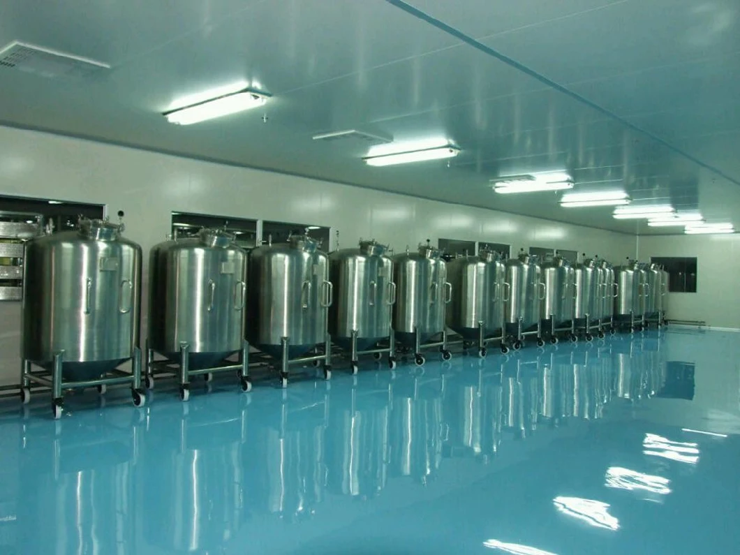 Solid Color Warehouse Epoxy Resin Coating Floor System