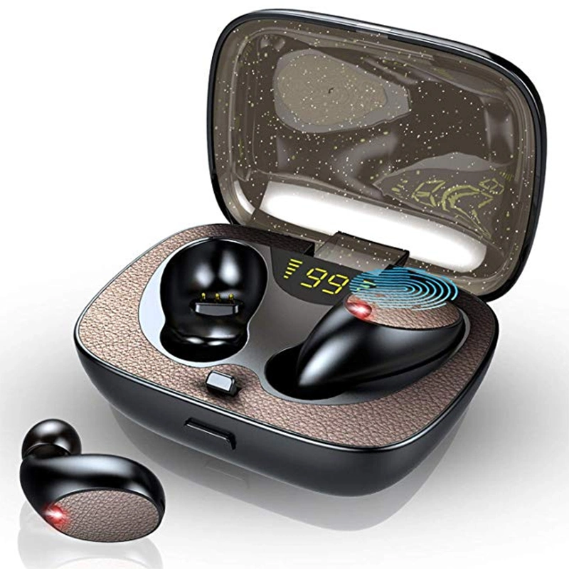 2020 New Products Es02 Tws in Ear Wireless Earbuds Stereo Bluetooth Earphones Waterproof Noise Cancelling Headphone