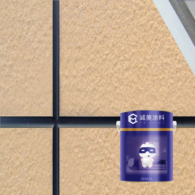Eco-Friendly Waterproof Clear Varnish Like Natural Stone for Wall Coating Paint
