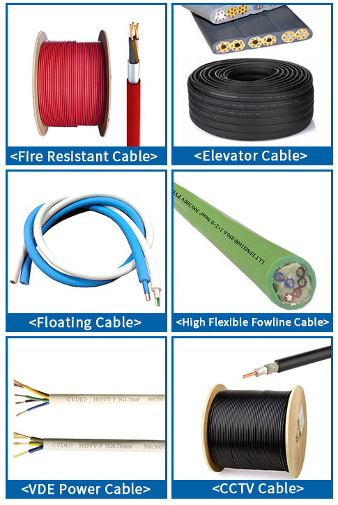 Llt 2core 1.5mm Copper Wire Fire Resistant Cable Flame Retardant Wire 180 Fire Rated
