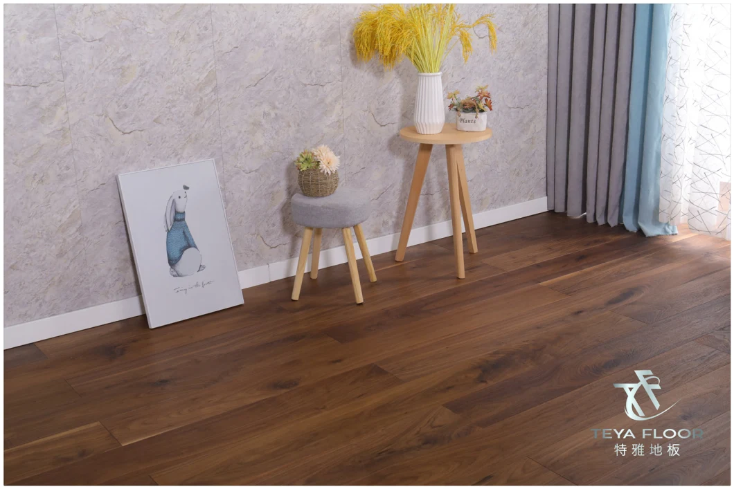 Enineered Wood Flooring/Oak Wood Flooring/Brushed/Saw Mark/Smoothly/Oak Solid Wood Flooring