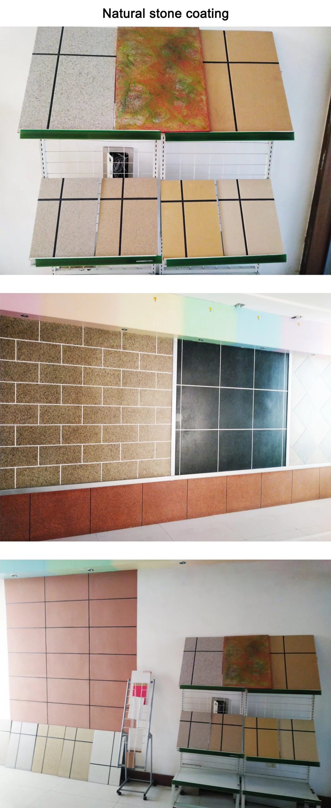 Water Based Acrylic Natural Stone Coating Used for Building Wall Paint