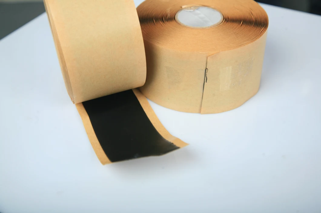 Produce High Sticky Self Adhesive Butyl Rubber Mastic Splicing Tape