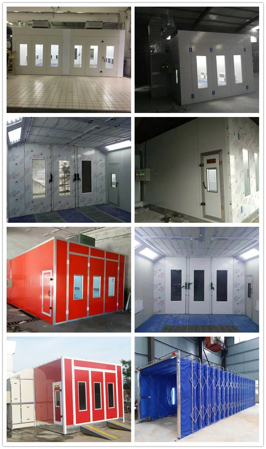 Spray Booth Paint Room Machine Car or Truck Painting Room