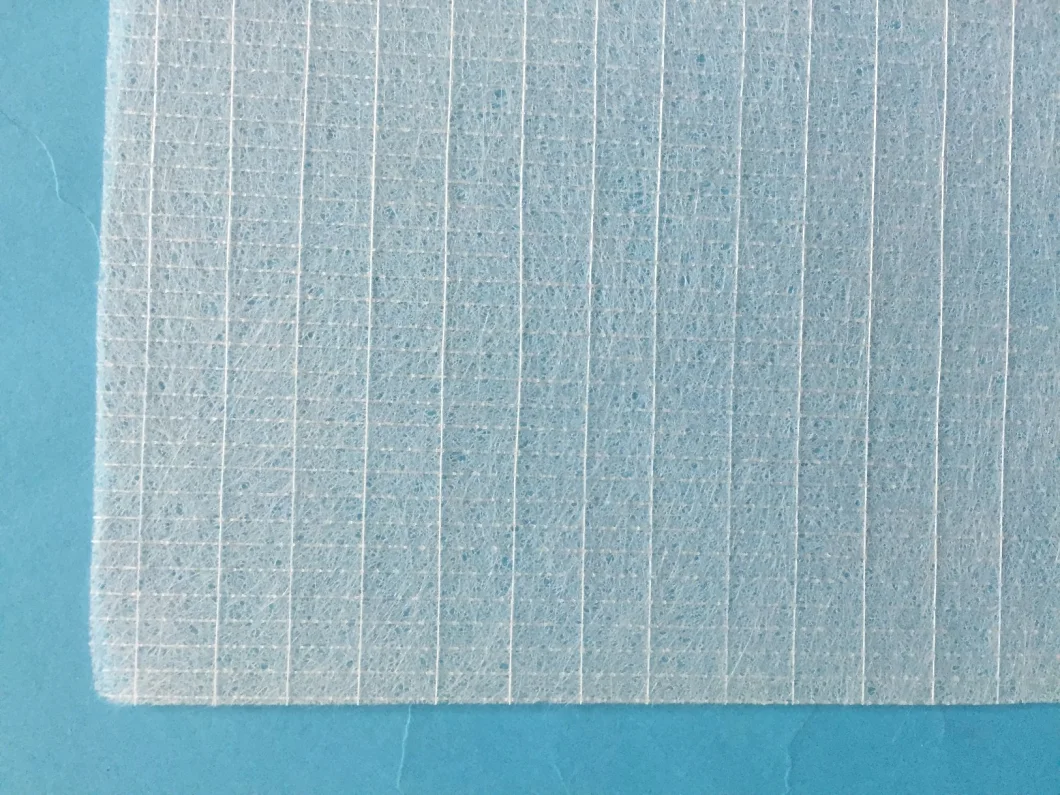 E0 Grade Fiberglass Tissue with Mesh for Waterproof Products