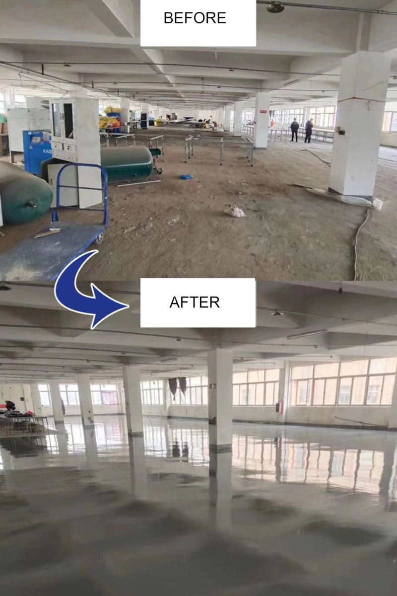 China Factory Floor Epoxy Paint Waterbase Eco Friendly Coating Water Borne Floor Coating Water Based Finish Paint