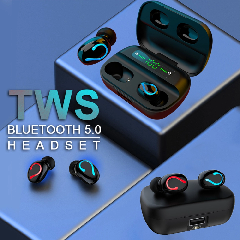 2021 New Products True Wireless Waterproof Earbuds V5.0 Earphone