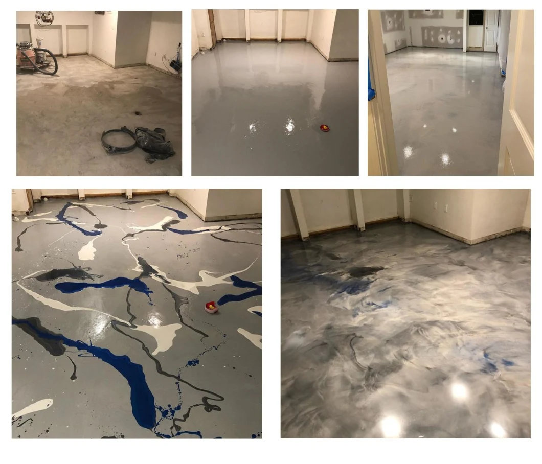 Floor Coating Epoxy Resin Liquid Glass Floor Primer Epoxy and Hardener