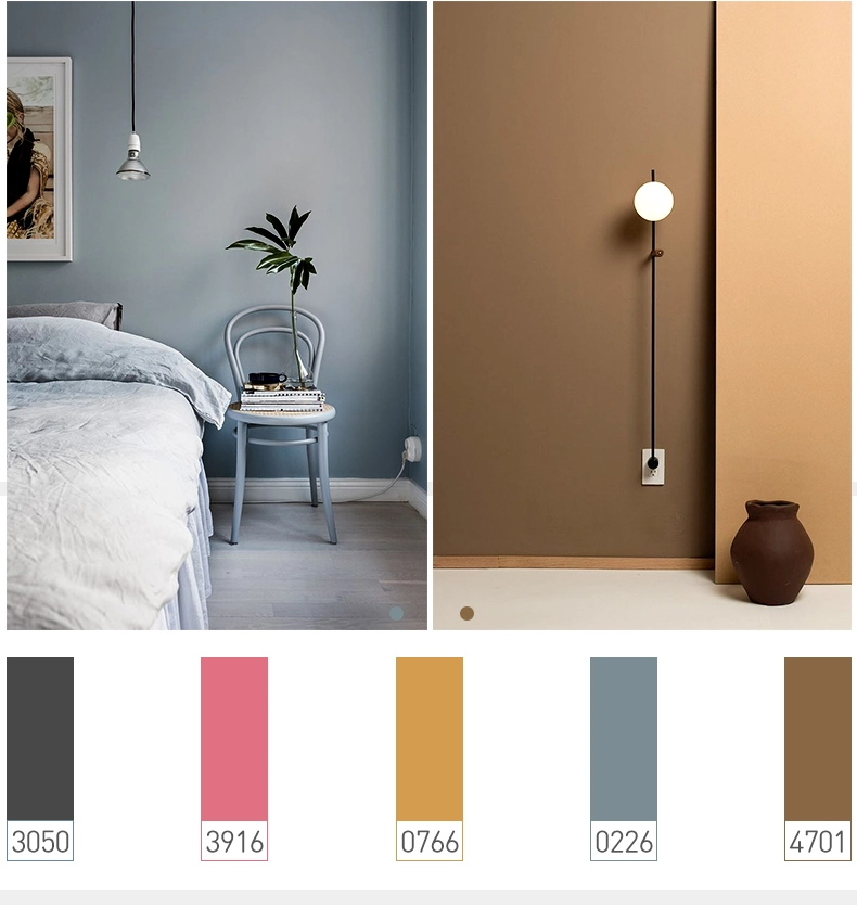 PAC Water-Based Diatom Mud Paint Waterproof Washable Coating Anti-Bacteria Non-Combustible Interior Wall Coating