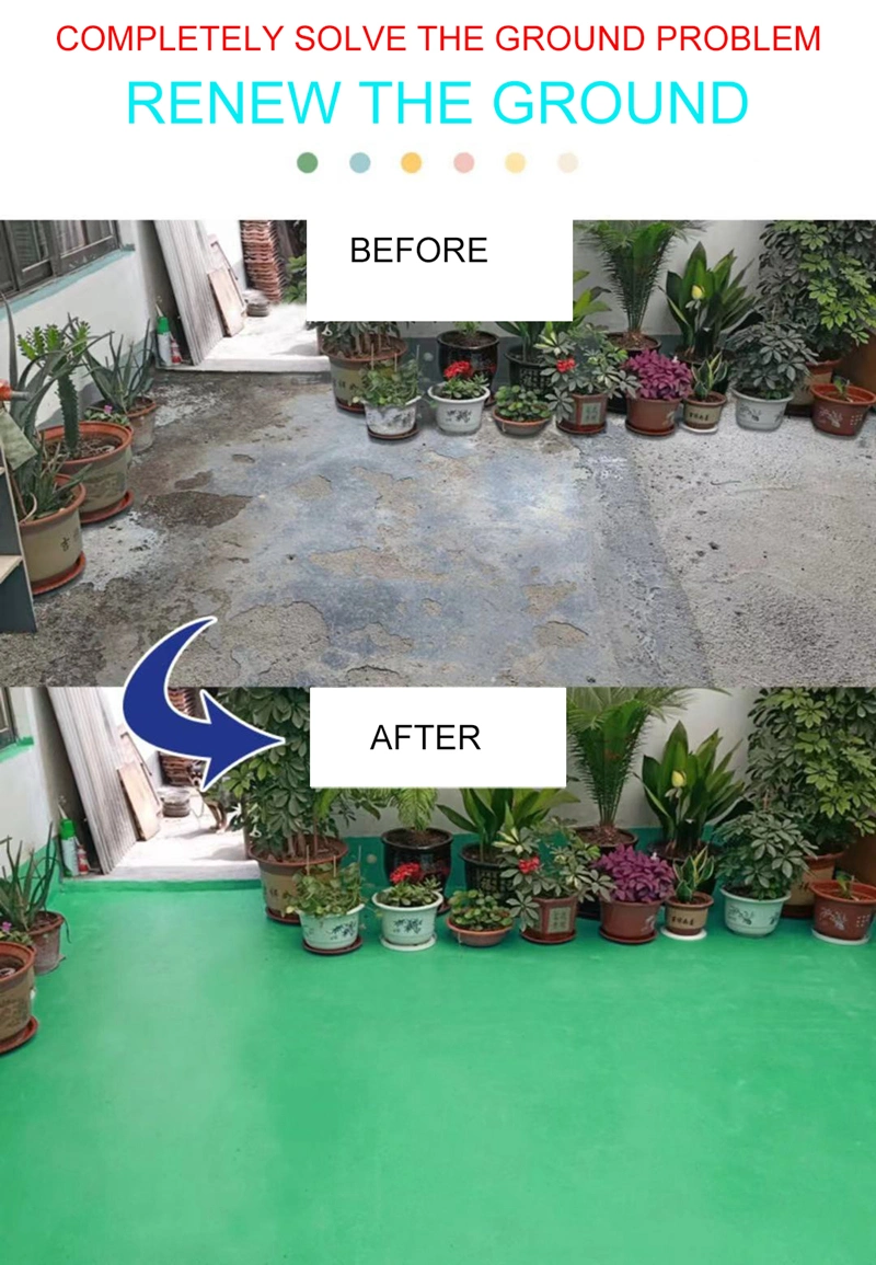 Epoxy Floor Paint Water-Based Colord Contrete Epoxy Based Floor Paint Primer Warehouse Floor Paint
