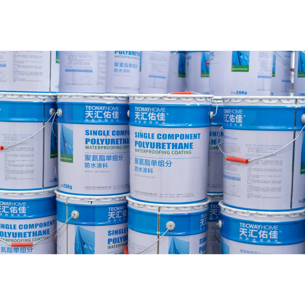 Tecwayhome K11 Polymer Modified Cement Waterproof Slurry Construction Waterproofing Material Water Based Waterproof Coating
