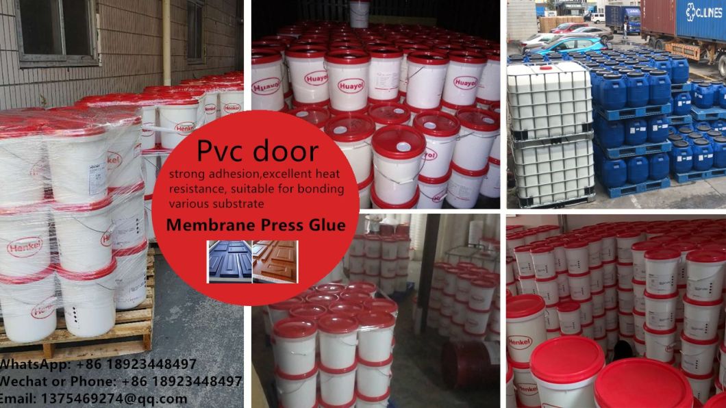 Strong Bonding PU Polyurethane Door Panel Vacuum Membrane Hot Pressing Forming Adhesive Glue Wooden Door Glue