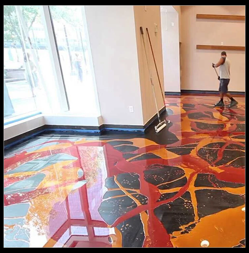 Building Material Epoxy Resin Painting Decoration Countertop Floor Coating Epoxy Resin