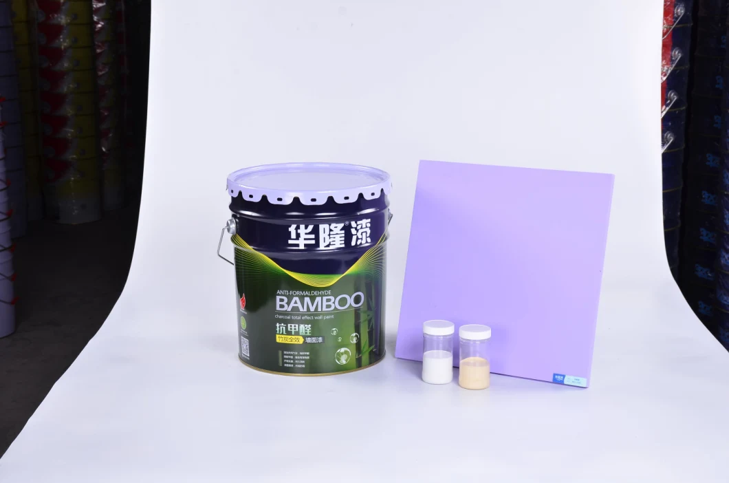 Hualong Coatings Water-Based Texture Granite Wall Paint for Concrete