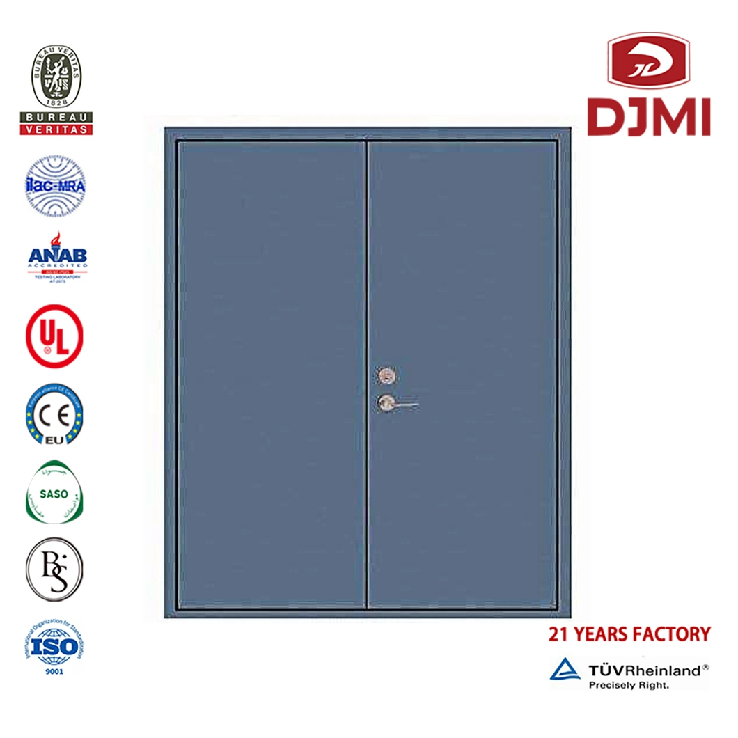 Fireproof Door UL Certified Fire Rated Steel Door for Hotel, Hospital, School