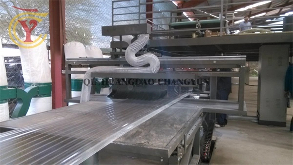 Corrugated / Fiberglass Reinforced Plastic Sheet Making Machine