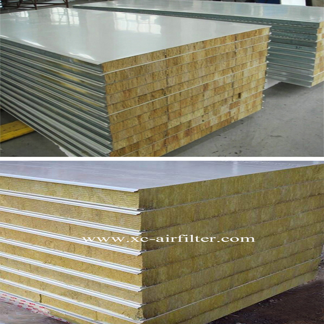 Insulated Fireproof Rock Wool Sandwich Boards From Chinese Manufacturers