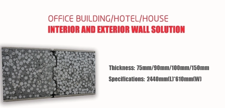 Light Concrete Wall Panel for Exterior/Interior Wall and Floor Hotel Wall