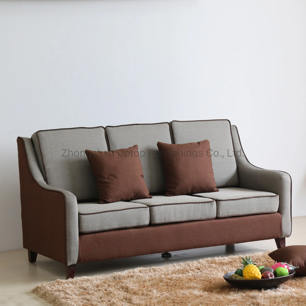 (SP-KS410) Customized Fabric Softwood Frame Sofa