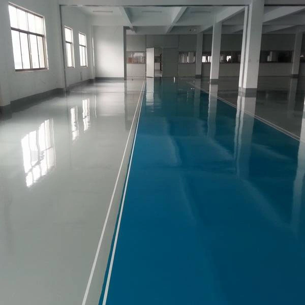 Varnish UV Transparent Waterborne Epoxy Floor Coating Liquid Glass Floor Coating