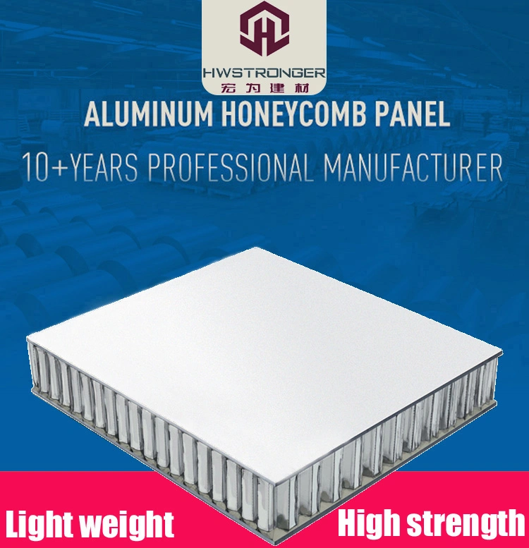 Metallic Color Aluminum Honeycomb Sandwich Panel for Building Decoration
