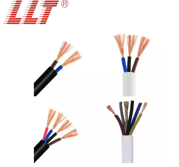 Llt 2core 1.5mm Copper Wire Fire Resistant Cable Flame Retardant Wire 180 Fire Rated