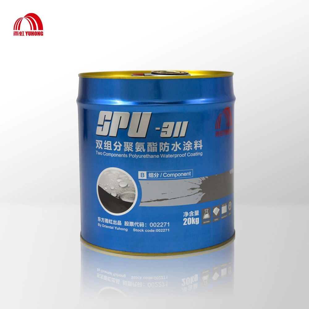 Two Components Polyurethane Waterproof Coating (blue)