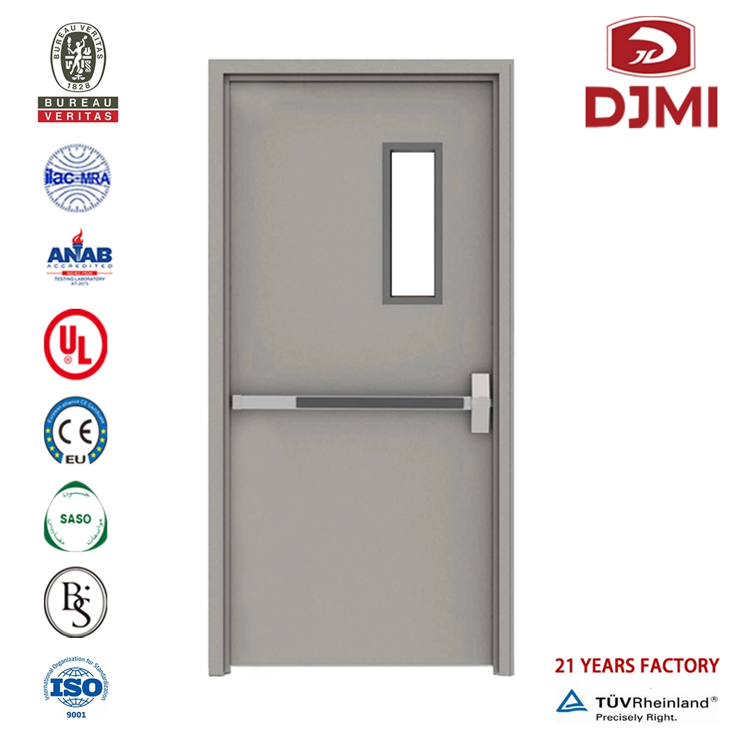 BS 30mins Fireproof External Steel Doors Fire Rated Metal Doors