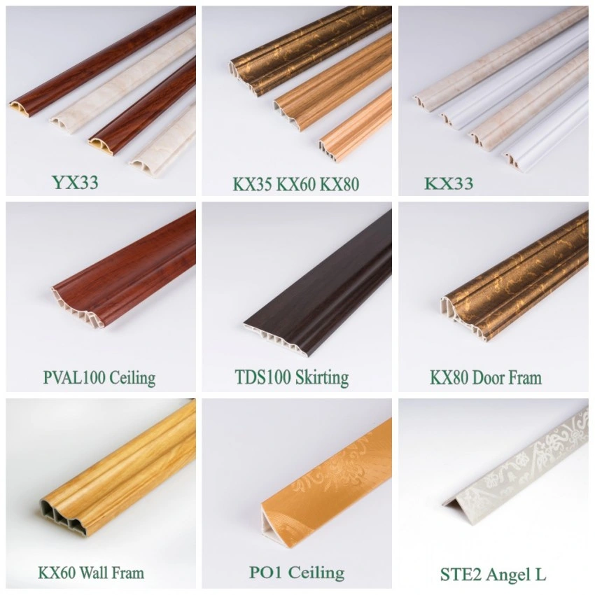 Wood Color Pattern PVC Ceiling Panel Self Adhesive PVC Decoration Film for Wall Panel Printing Wood Grain Design Wall Panel
