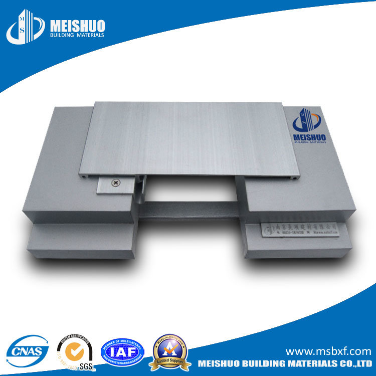 Interior Wall to Wall Aluminum Expansion Joint in Concrete