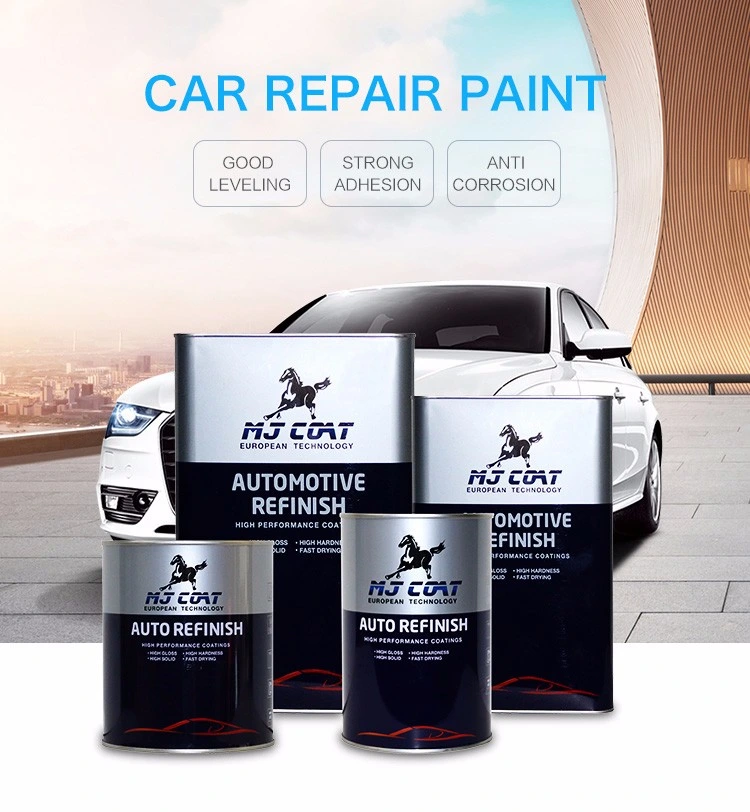 Acrylic Raw Material Car Repair Metallic Blue Car Paint
