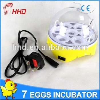 Christmas Gift Automatic Mini Quail Egg Incubator for 7 Eggs