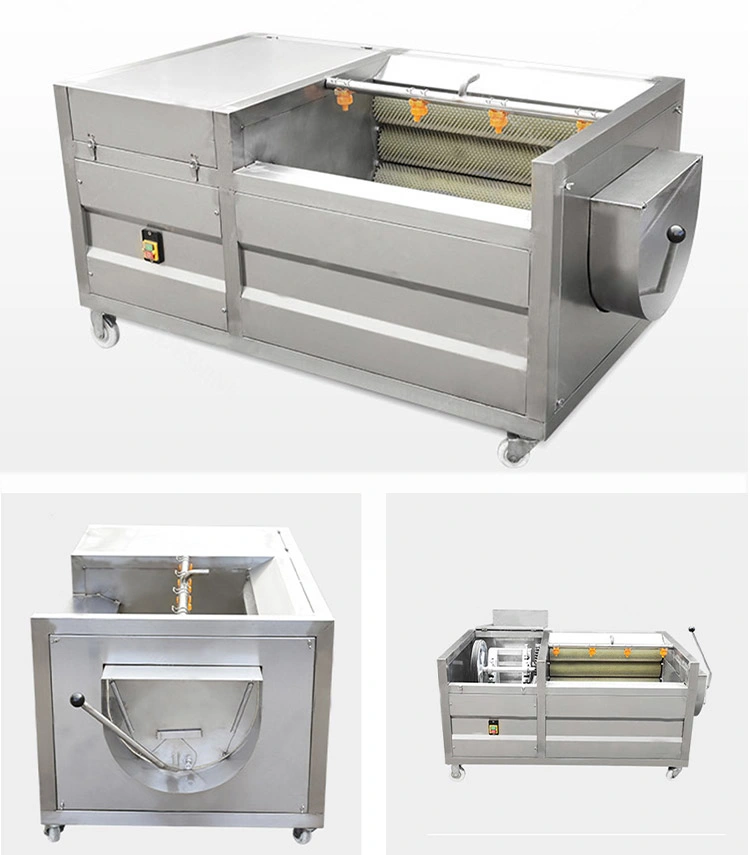 Potato Washing and Peeling Dry Cleaning Machine Cleaning Equipment