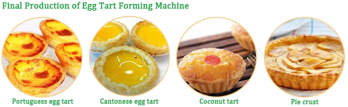 Cheap Price Egg Tart Shell Moulding Pie Crust Maker Machine